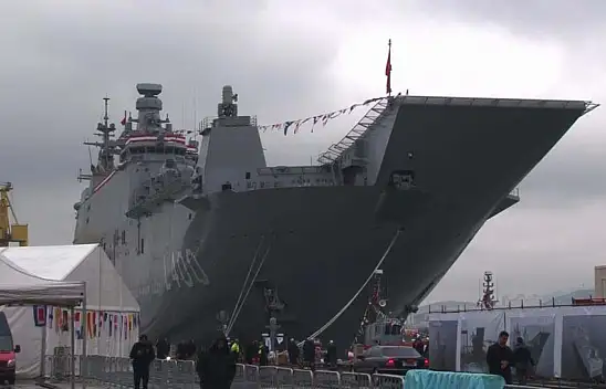 TCG Anadolu Türk Silahlı Kuvvetleri envanterine hazır