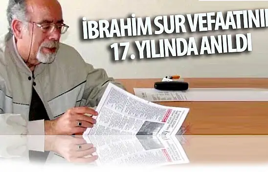 TSYD Konya Şube Üyeleri, İbrahim Sur'u andı: 'Kalplerde yaşıyor'