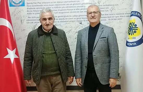 TÜFAD Konya Şubesinden Konya ASKF'ye ziyaret