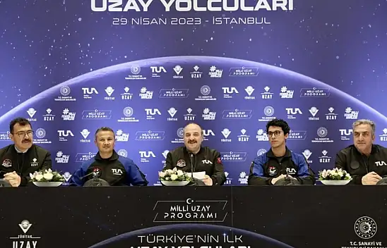Türkiye'nin ilk uzay yolcuları