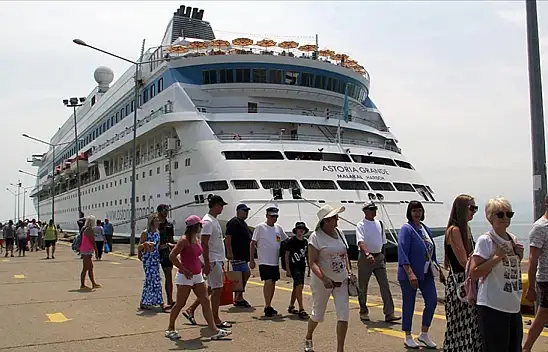 Türkiye'yi 5 ayda 299 binden fazla kruvaziyer yolcusu ziyaret etti