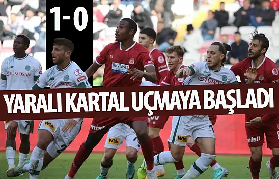 Yaralı Kartal uçmaya başladı: Konyaspor çeyrek finalde!