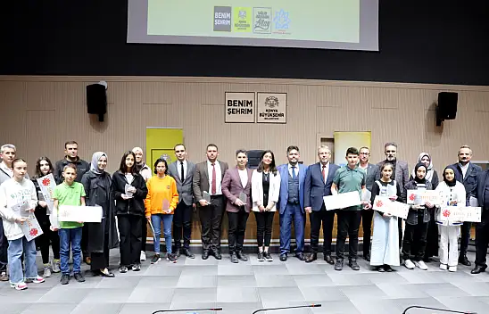 Konya Büyükşehir Çocuk Meclisi'nde Proje Yarışmasının Kazananları Ödüllendirildi