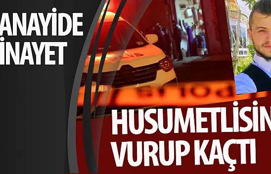 Yer Konya: Sanayide cinayet! İş yerinde husumetlisini vurup kaçtı!!