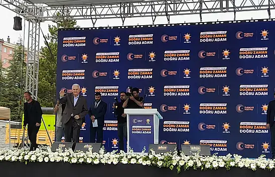 Yıldırım, Seydişehir'de halka hitap etti