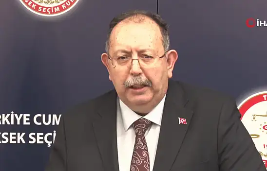 YSK Başkanı Yener: 'Şu an itibariyle Erdoğan yüzde 54.47, Kılıçdaroğlu yüzde 45.53 oy oranına sahiptir'