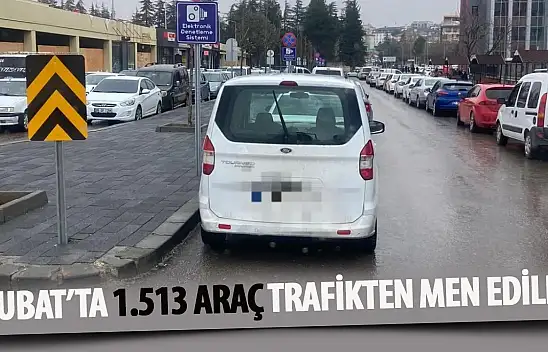 Yüzlerce araç trafikten men edildi