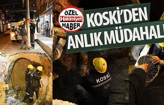 Zafer Meydanı'ndaki Kanal Arızası Anında Giderildi