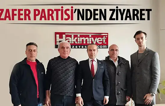 Zafer partisinden gazetemize ziyaret