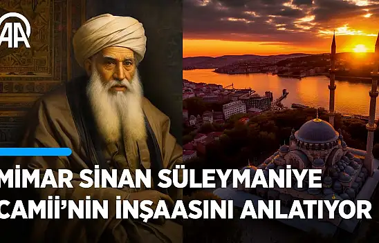 Yapay zeka hazırladı | Mimar Sinan, Süleymaniye Camii'nin inşa sürecini anlattı