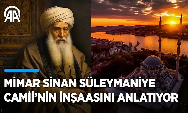 Yapay zeka hazırladı | Mimar Sinan, Süleymaniye Camii'nin inşa sürecini anlattı