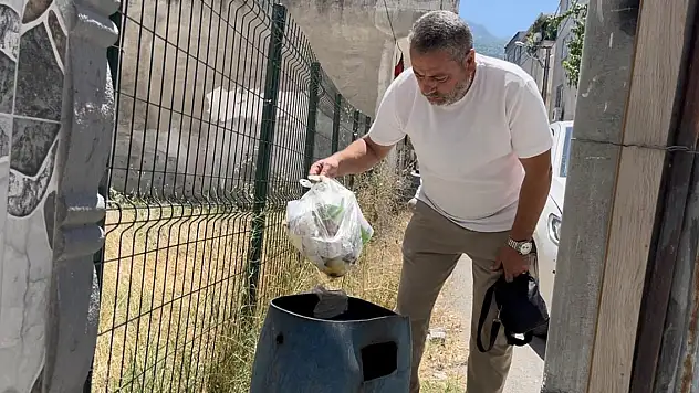 1 kilo altını çöpe atıldı! Ekipler seferber oldu