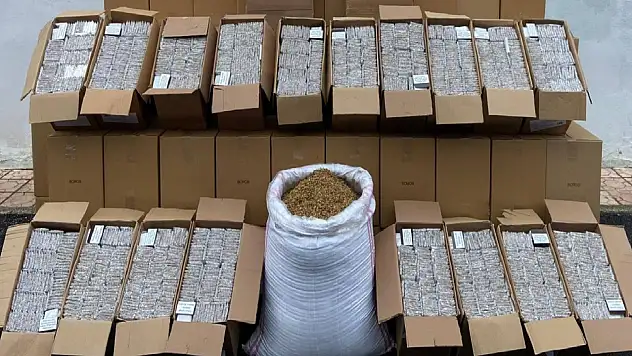 1 milyon 220 bin makaron ele geçirildi