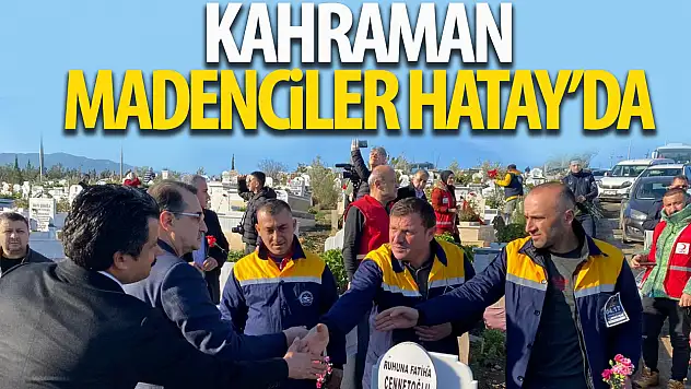 1. yılında tekrar Hatay'dalar