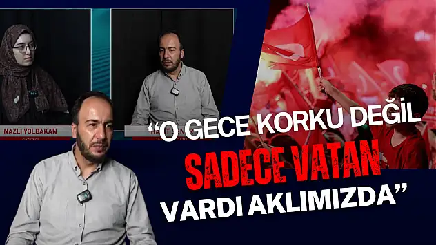 15 Temmuz Gazisi Halit Şener: 'Beş aylık hamile eşimi Konya'da bırakıp Ankara'ya koştum'