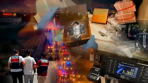 17 ilde organize suç örgütüne operasyon: 67 gözaltı!