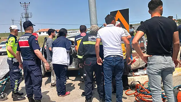 2 otomobilin kazasında can pazarı yaşandı!