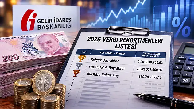 2026 vergi rekortmenleri kimler? En çok kim vergi veriyor? Vergi rekortmenleri 2026 tam liste