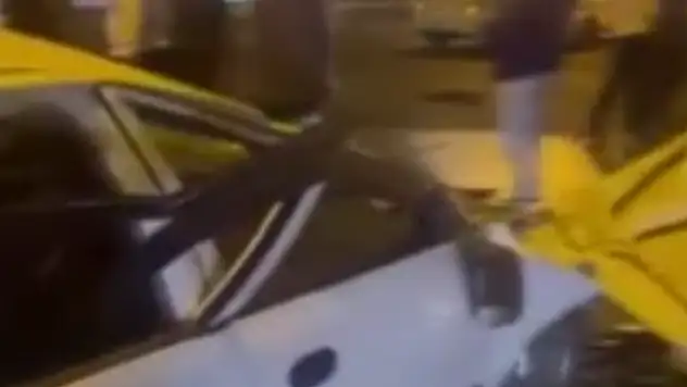 3 aracın karıştığı trafik kazasında ortalık savaş alanına döndü!