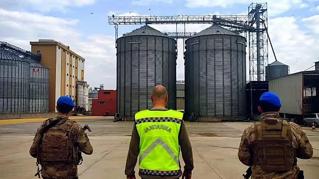 40 bin tonluk hububat vurgununda 9 Tutuklama