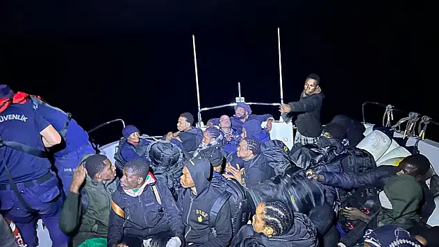 46 göçmen yakalandı: Aralarında çocuklar da var!