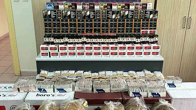 52 binden fazla makaron ele geçirildi: 1 gözaltı