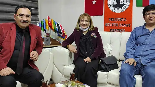 İlham Enveroğlu Selçukya'ya konuk oldu