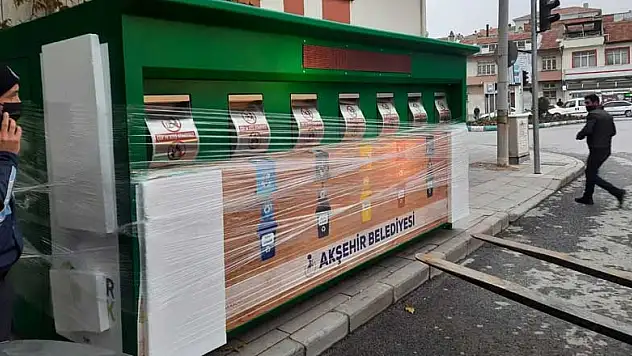 Konya Akşehir'de 'Sıfır Atık Projesi'ne destek devam ediyor