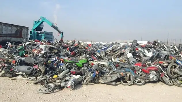 Konya'da trafikten men edilip otoparka çekilen bin 806 araç MKE'ye gönderildi