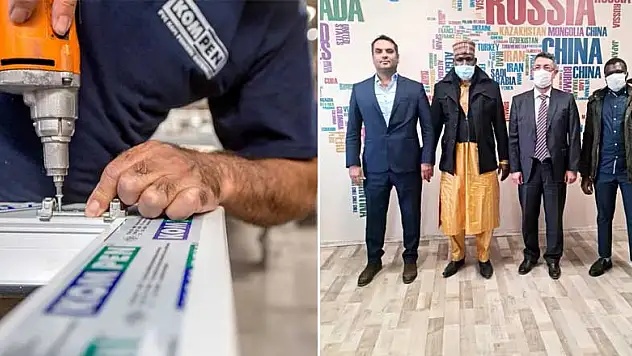 Dünyanın 35 ülkesine ihracat yapan Kompen Nijer'de