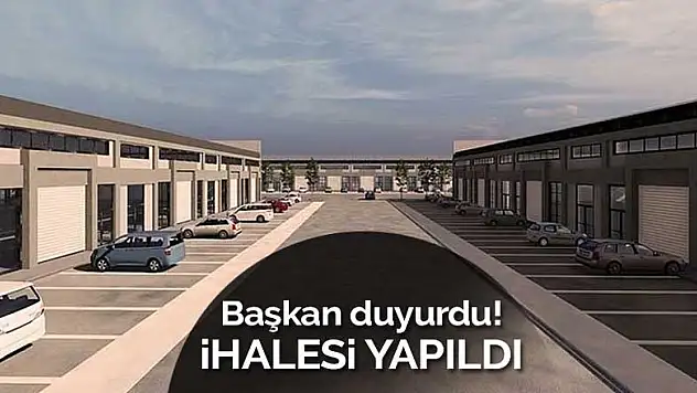 Başkan Altay duyurdu! İhalesi yapıldı