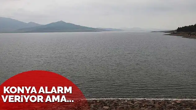 Konya'nın göl ve barajları alarm verirken bazı bölgelerde doluluk en yüksek seviyeye ulaştı