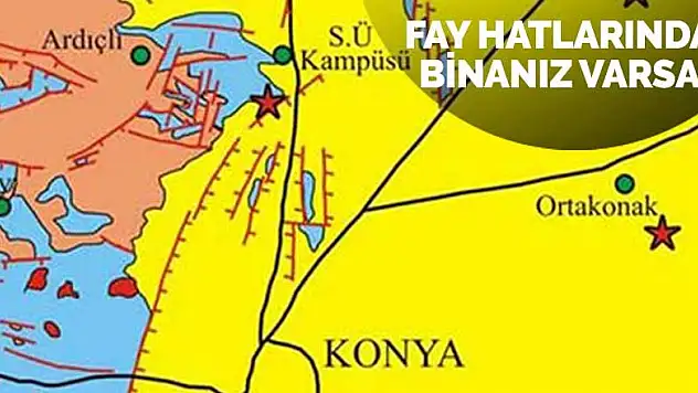 Konya'nın binaları Fay Kanunu'ndan nasıl etkilenecek? Riskli binalar ve yerleşimler kaldırılacak mı?