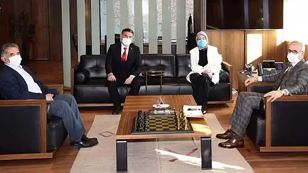 Derbent Heyetinden Karayolları Genel Müdürü Uraloğlu'na ziyaret