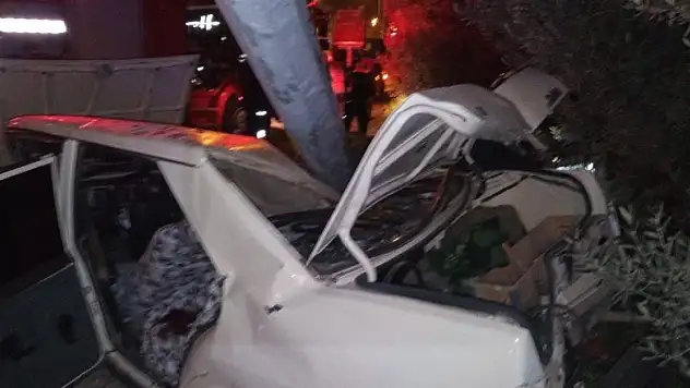 Antalya'da gecenin sessizliğini bozan kaza!