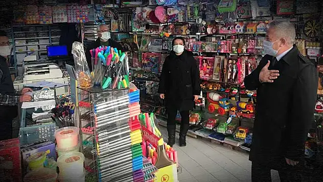 Meram Kaymakamı korona denetiminde