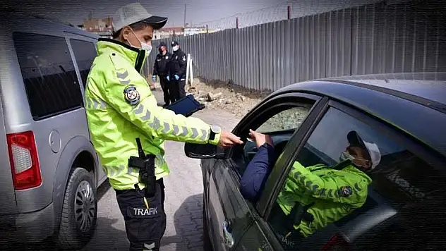 Konya'da 2 bin 304 sürücüye ihlal cezası