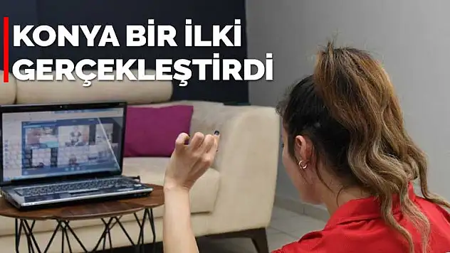 Konya Büyükşehir Belediyesi yine bir ilki gerçekleştirdi! Koronavirüs salgınında sağlıklı kalın