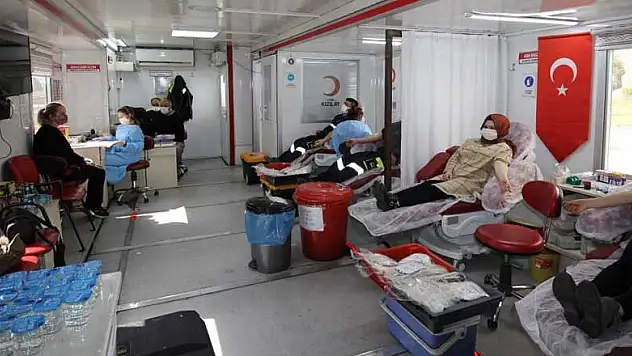 Konya Şeker'de 2007 yılında başlatılan kan bağışı kampanyası devam ediyor