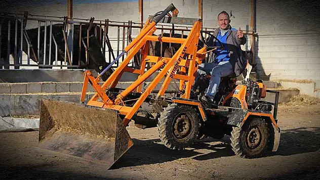 Ilgın'da besici kuzenlerin tasarladığı 'Bitirim 4x4' ilgi görüyor