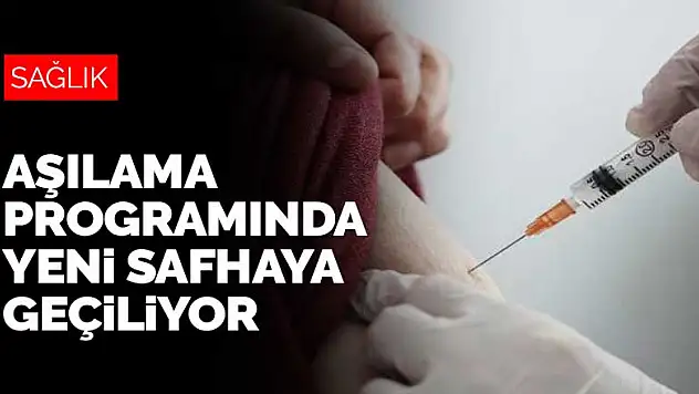 Aşılamada yeni safhaya geçiliyor! Sıra 55 yaş üstünde