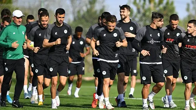 Konyaspor, Fatih Karagümrük maçına hazırlanıyor