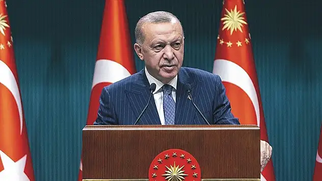 Cumhurbaşkanı Erdoğan duyurdu