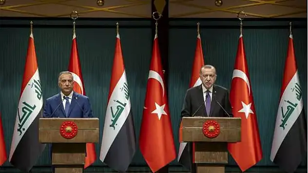 Erdoğan, Irak Başbakanı Kazımi ile görüştü