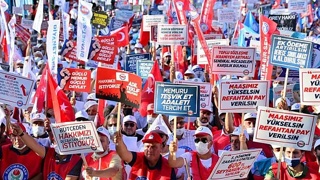 Sağlık-Sen Konya, alınterinin karşılığını almak adına Ankaradaydı