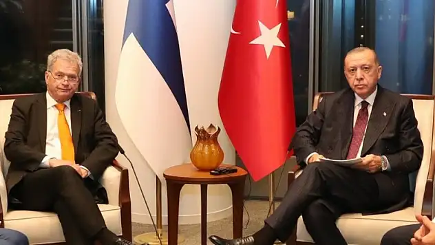 Cumhurbaşkanı Erdoğan, Finlandiya Cumhurbaşkanı ile görüştü