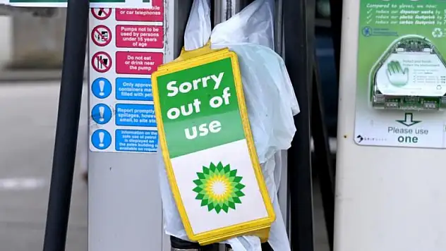 BP'nin akaryakıt istasyonlarının 3'te 1'inde yakıt tükendi