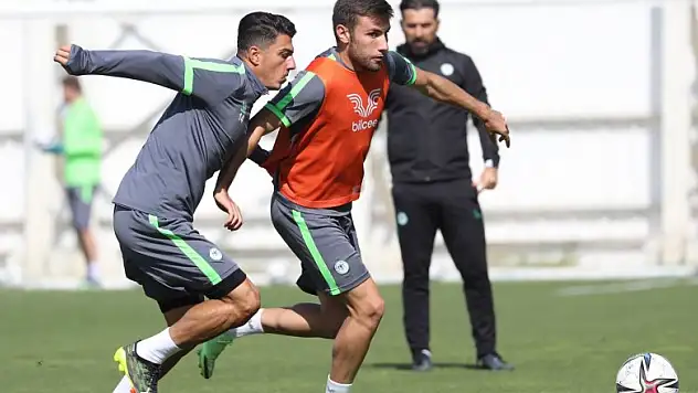 Konyaspor, Galatasaray maçı hazırlıklarını tamamladı