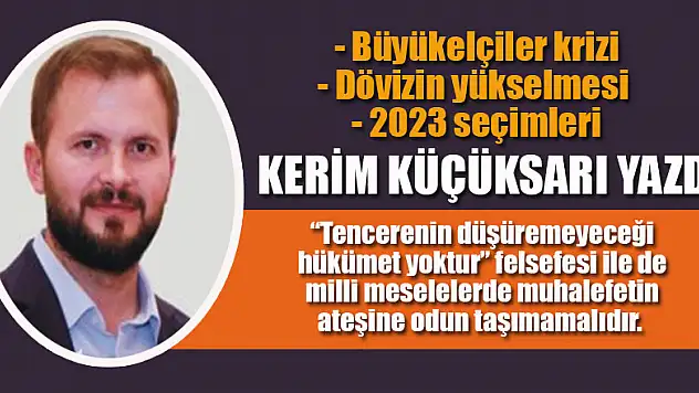 Küçüksarı: Emperyalistlerin oyununa gelmeyin