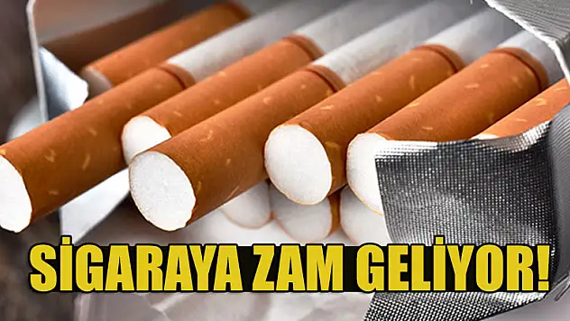 Sosyal medyadan duyurdu! Sigaraya zam